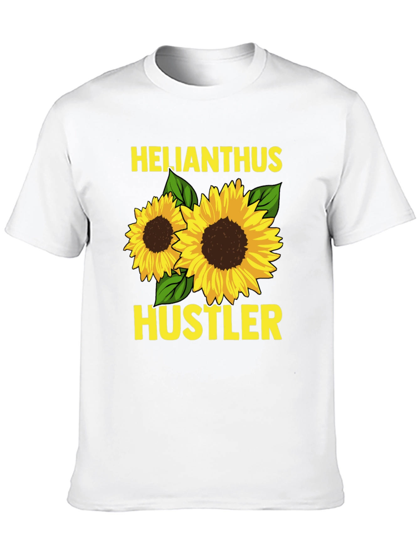 Helianthus Hustler Sunflower Graphic Tee