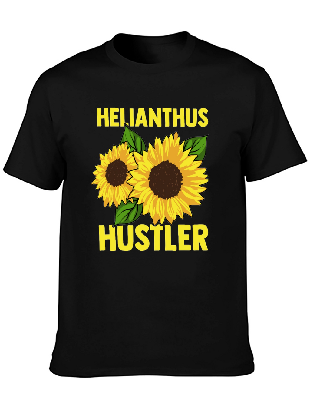 Helianthus Hustler Sunflower Graphic Tee