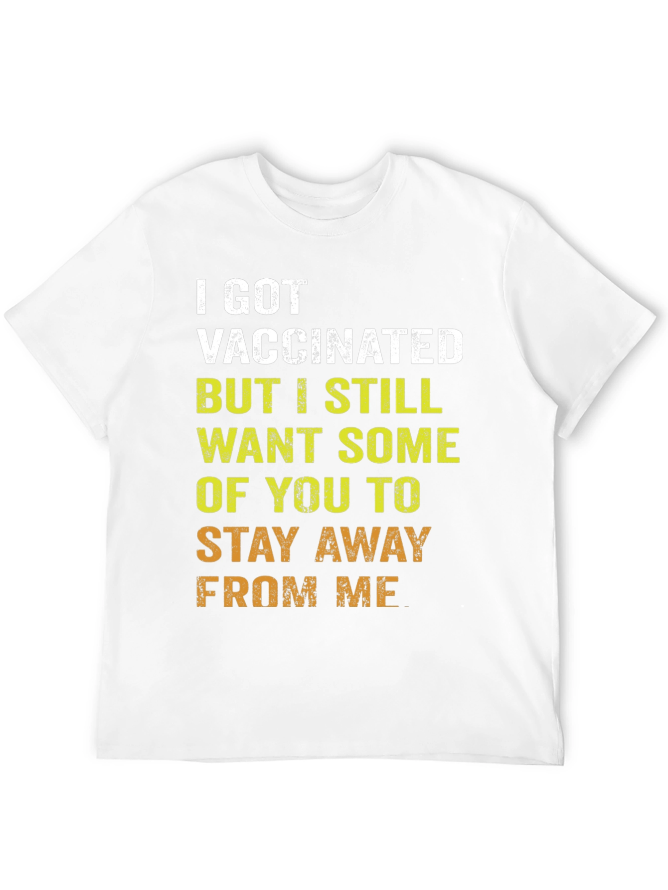 Vaccinated Humor T-Shirt - Stay Away Tee