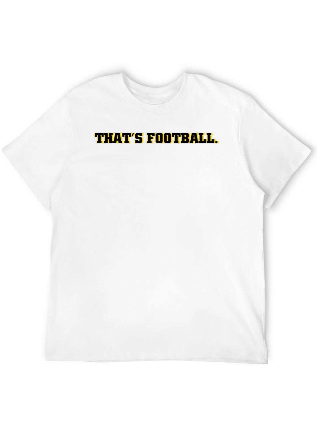Thats Football Black Graphic Tee