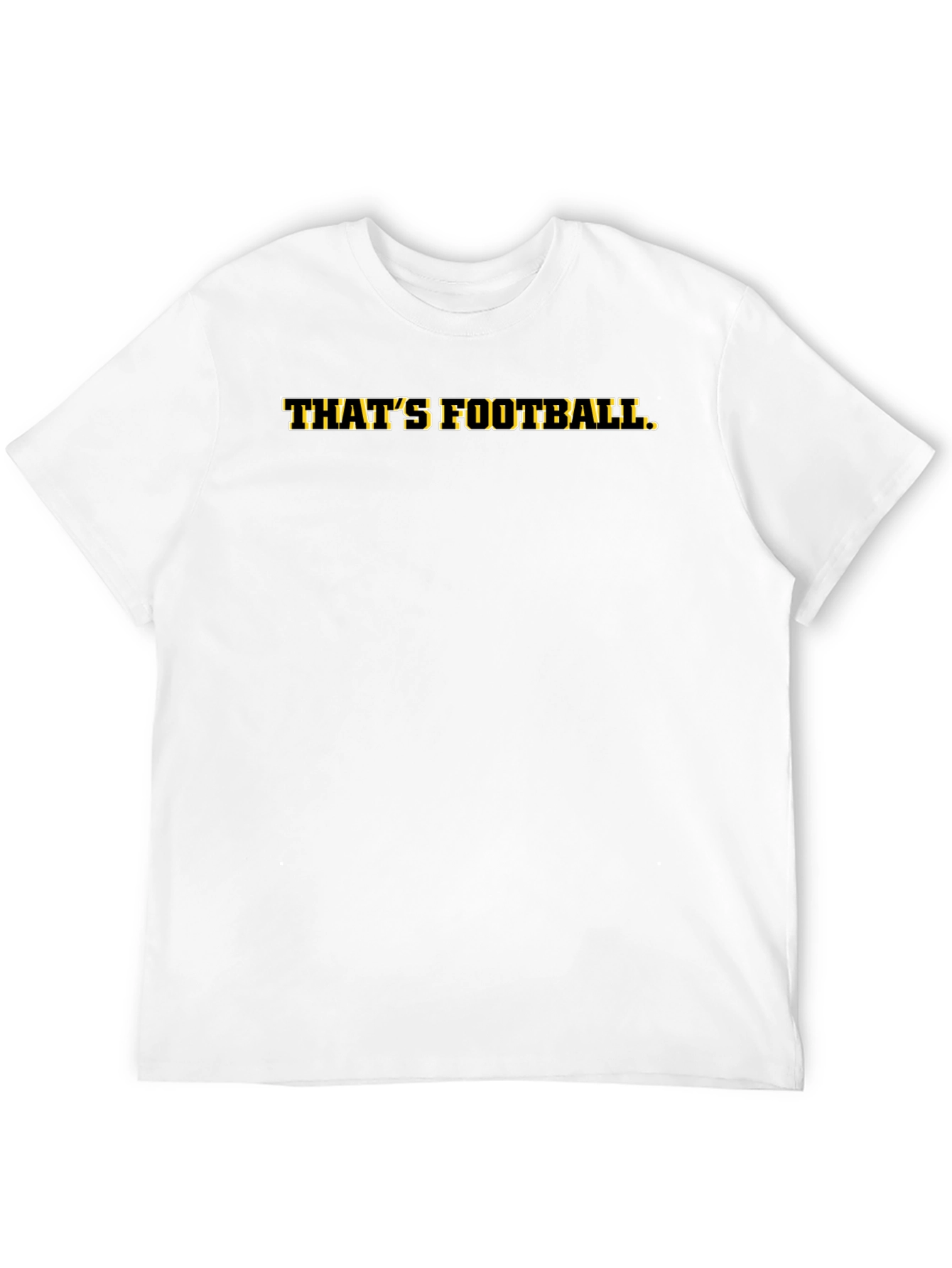Thats Football Black Graphic Tee