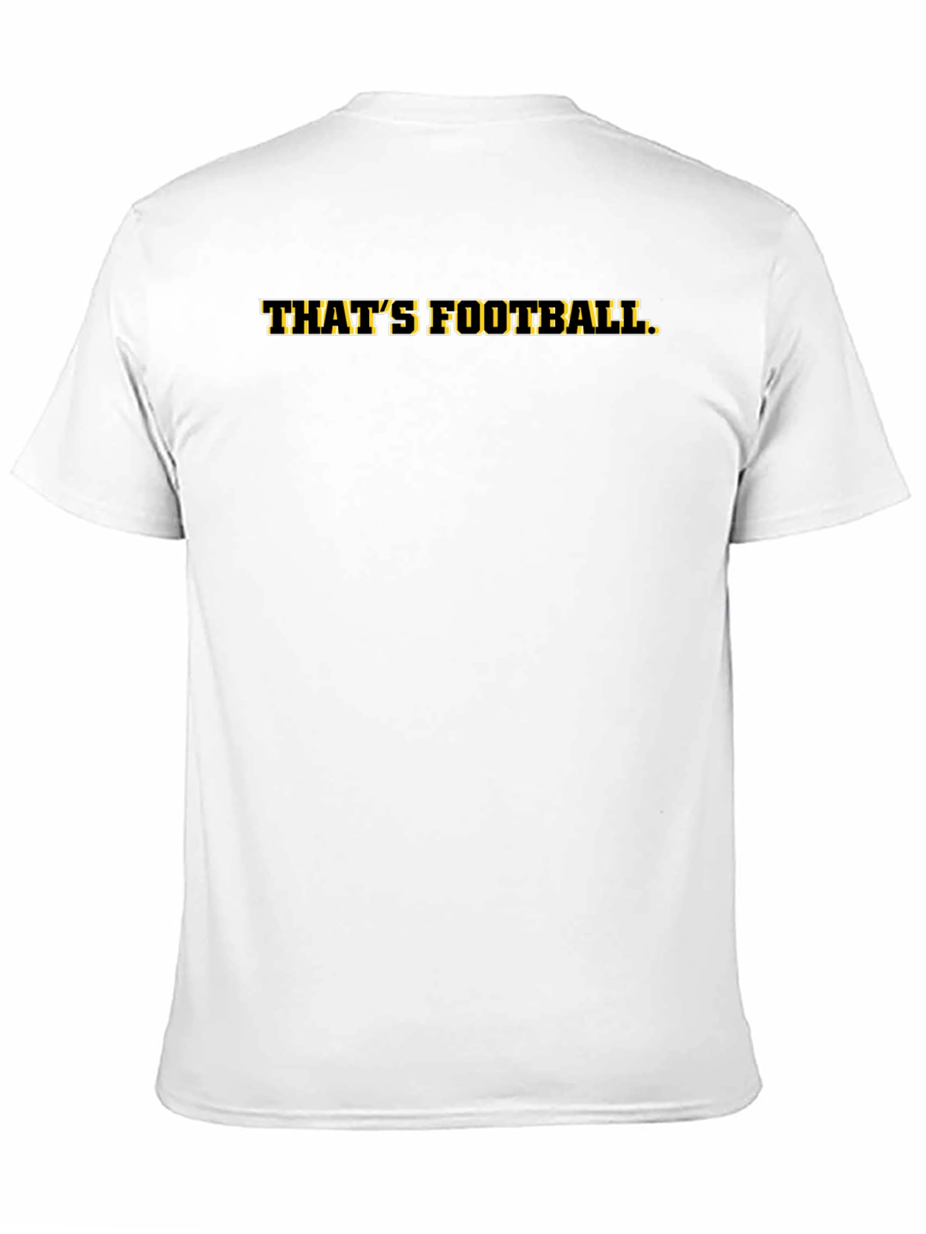 Thats Football Black Graphic Tee