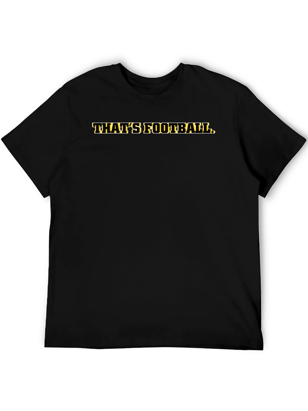 Thats Football Black Graphic Tee