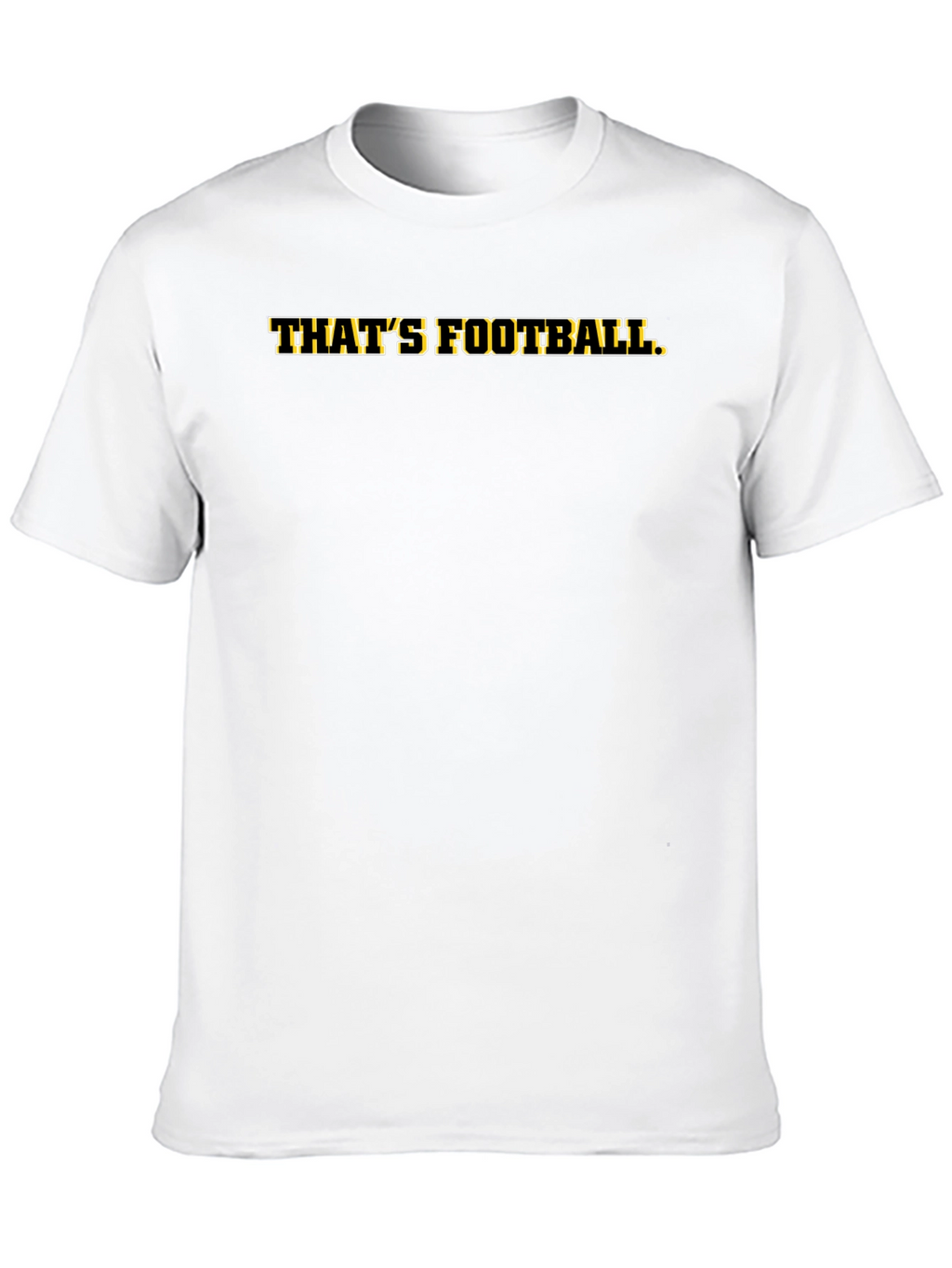 Thats Football Black Graphic Tee