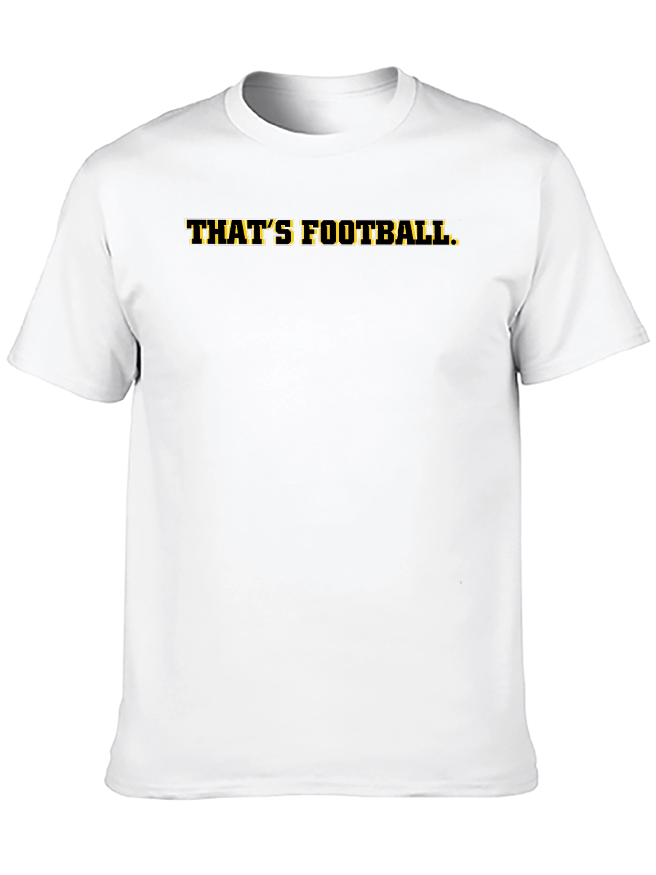 Thats Football Black Graphic Tee
