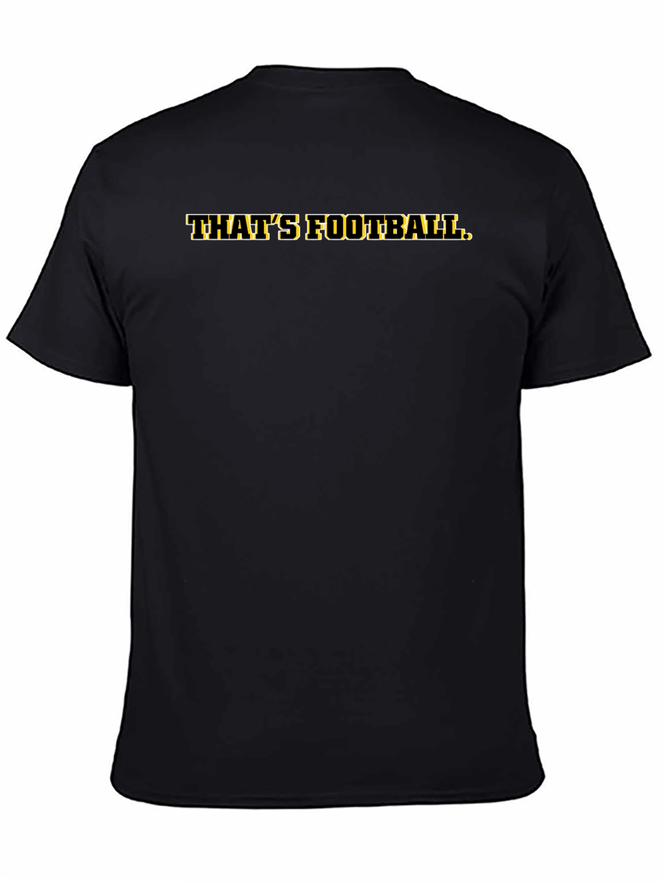 Thats Football Black Graphic Tee
