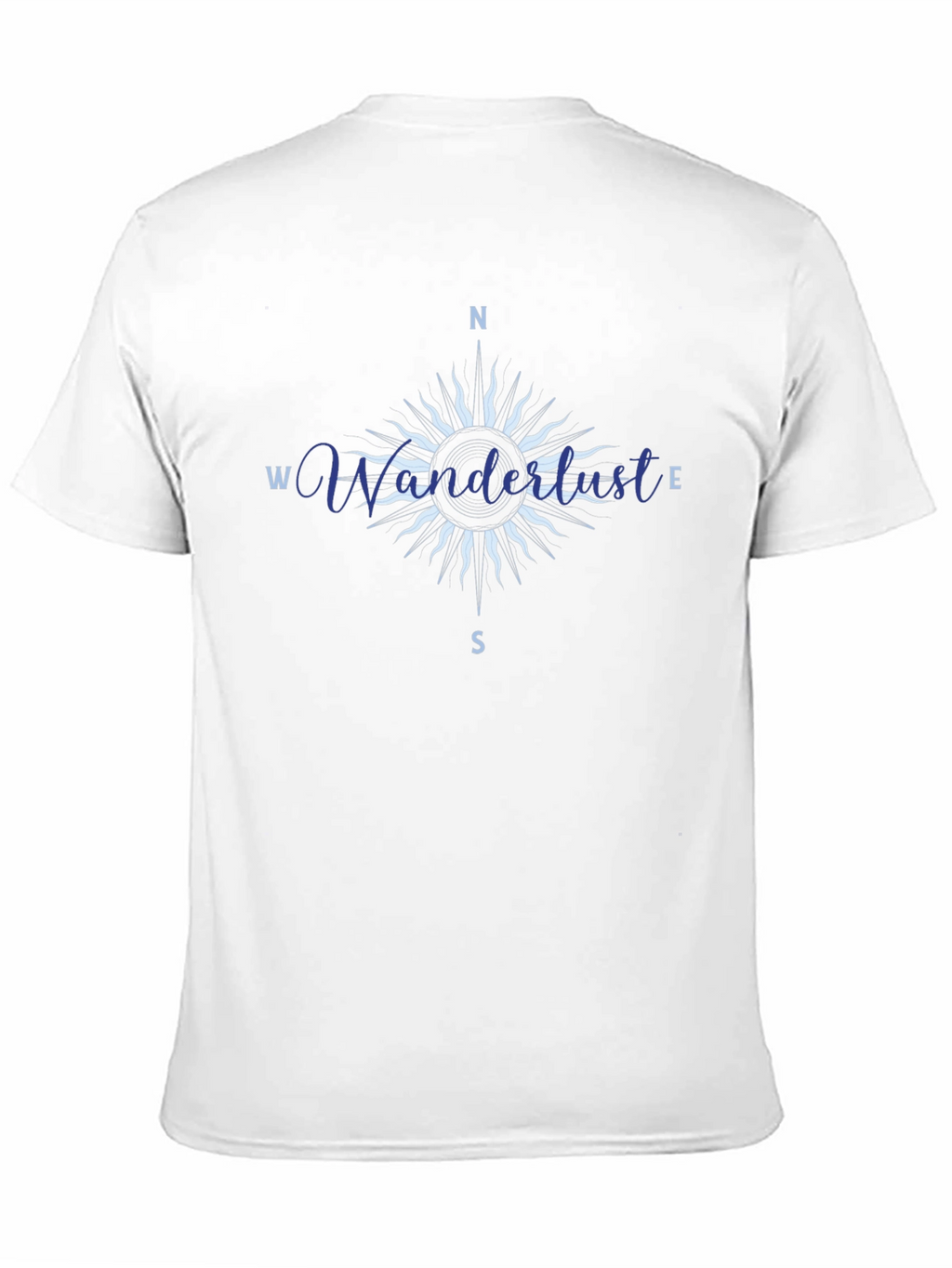 Wanderlust Compass Graphic Tee - Black