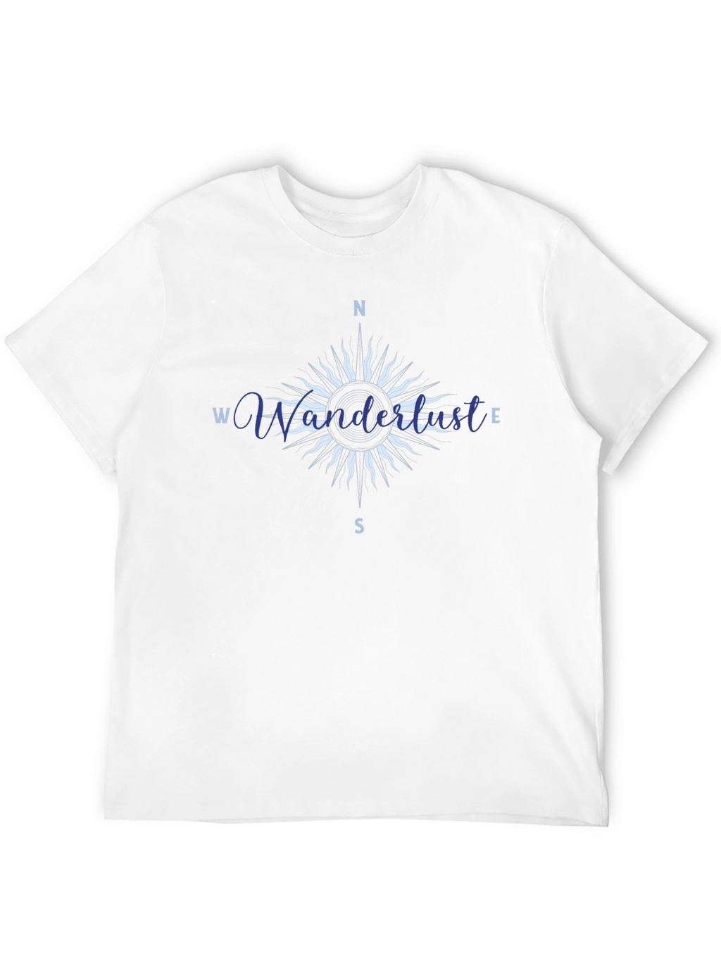 Wanderlust Compass Graphic Tee - Black
