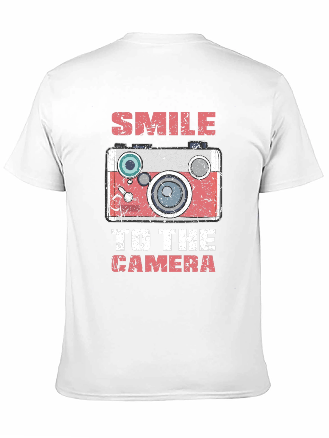 Smile to the Camera Graphic Tee - Black T-Shirt