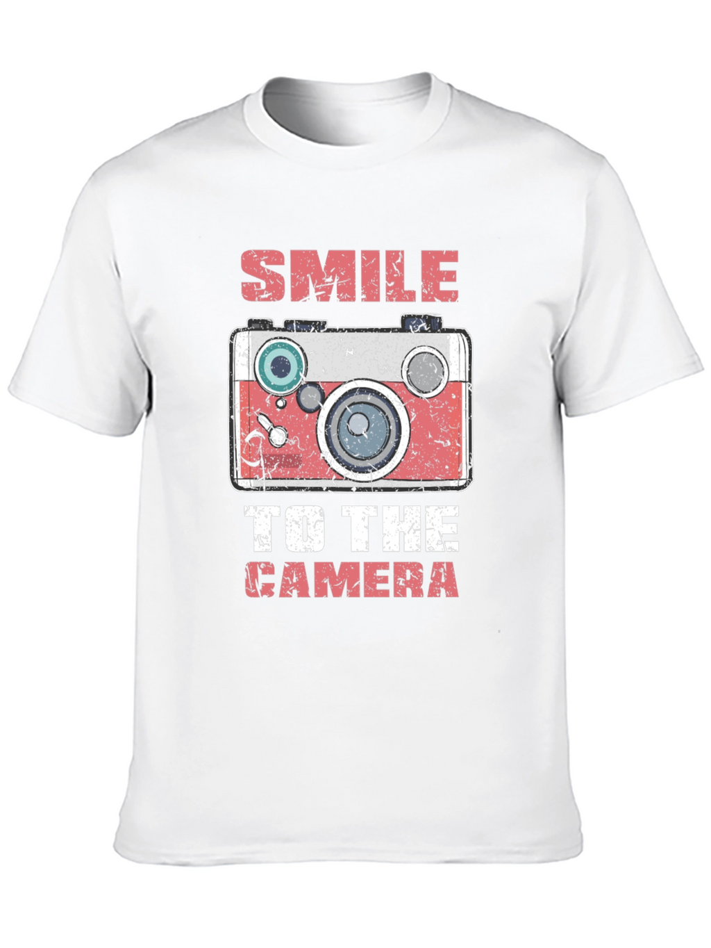 Smile to the Camera Graphic Tee - Black T-Shirt