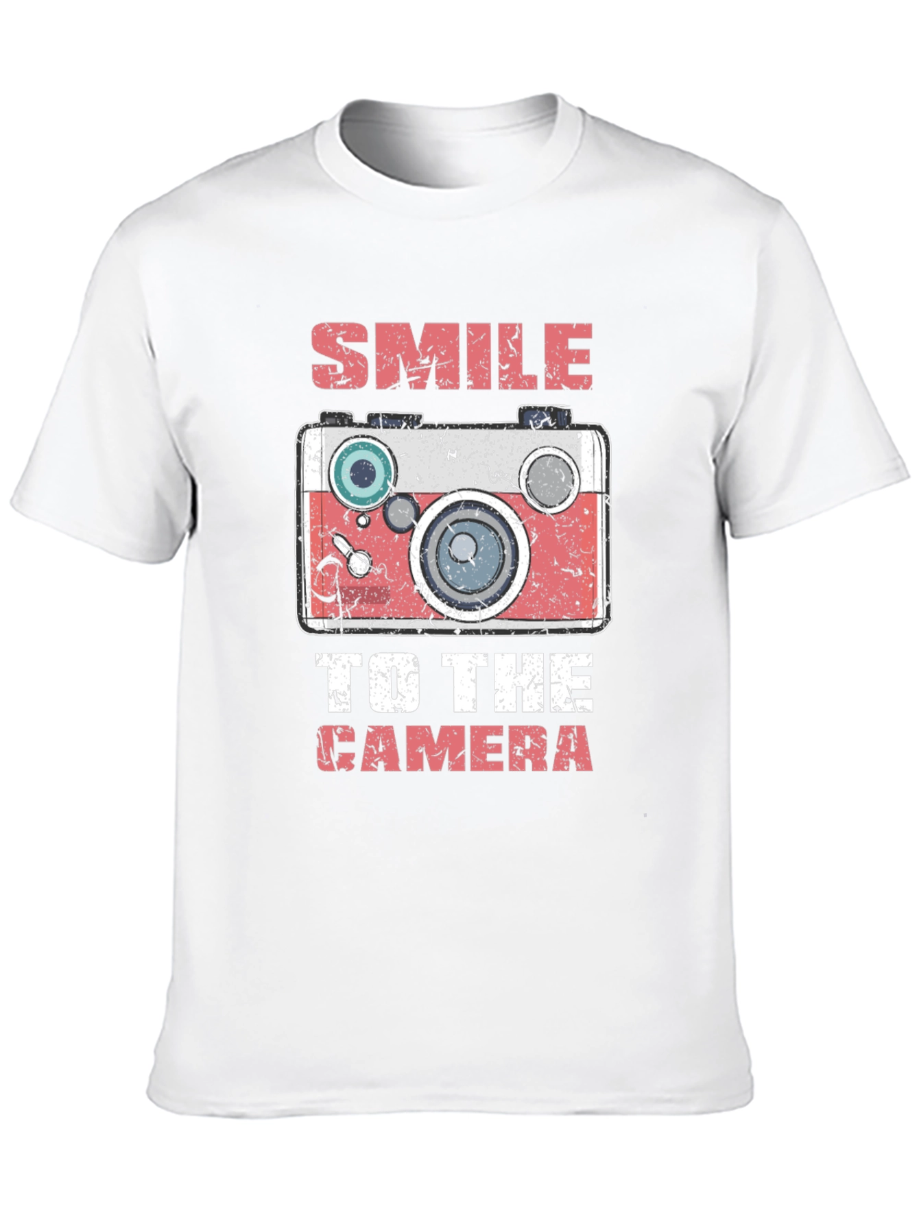 Smile to the Camera Graphic Tee - Black T-Shirt