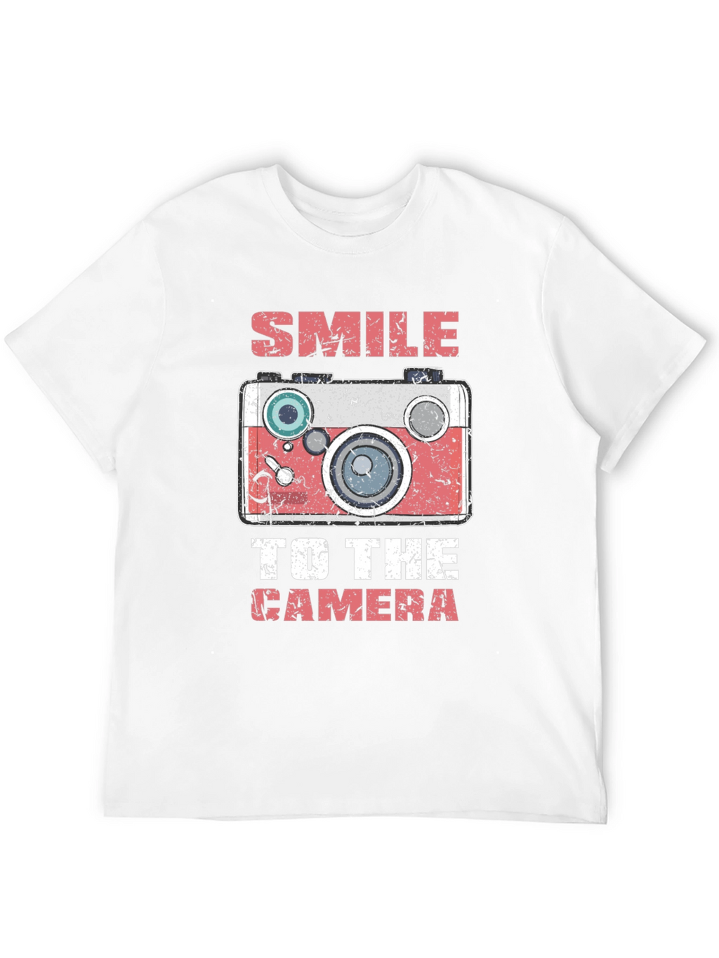 Smile to the Camera Graphic Tee - Black T-Shirt
