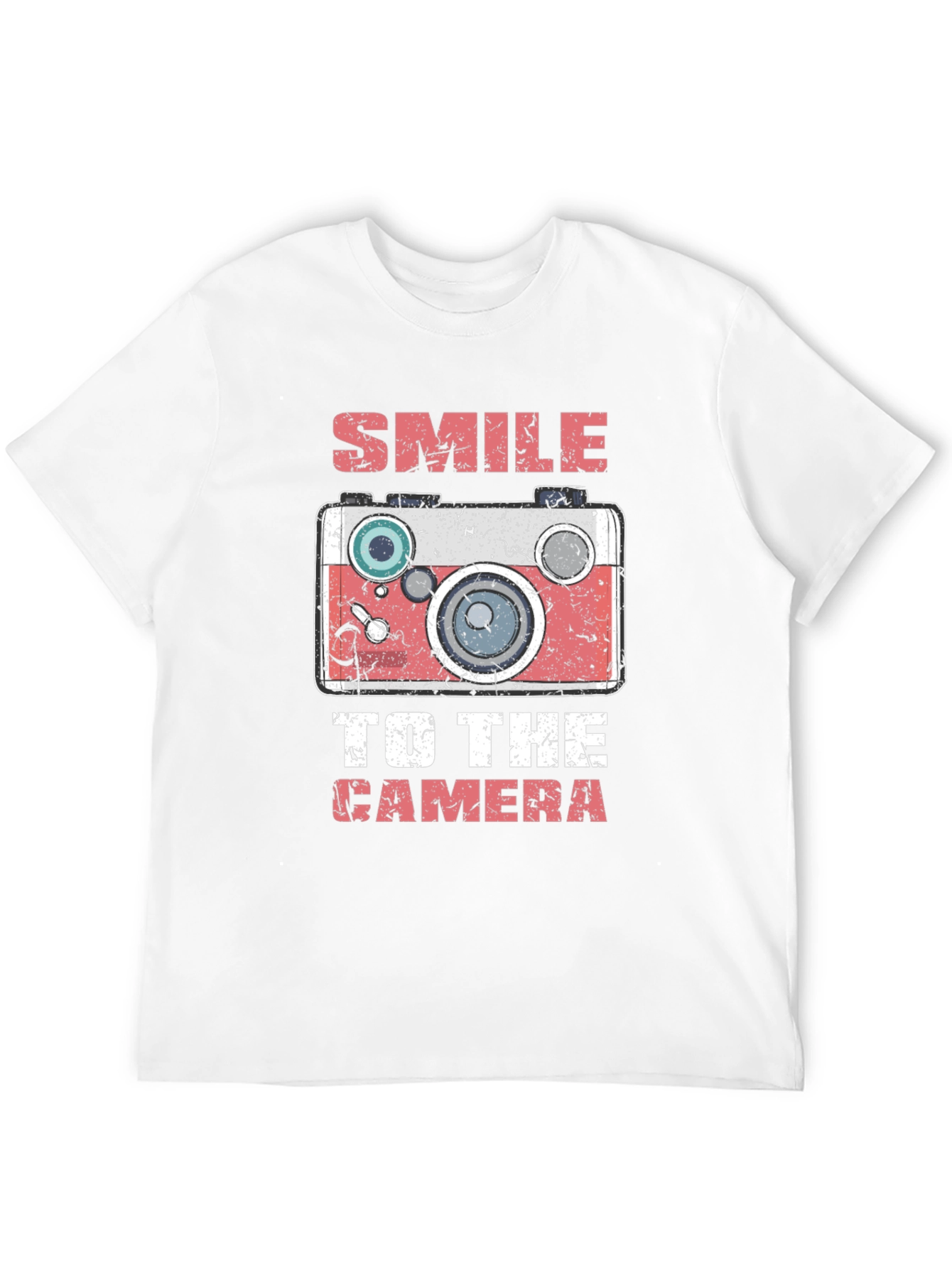 Smile to the Camera Graphic Tee - Black T-Shirt