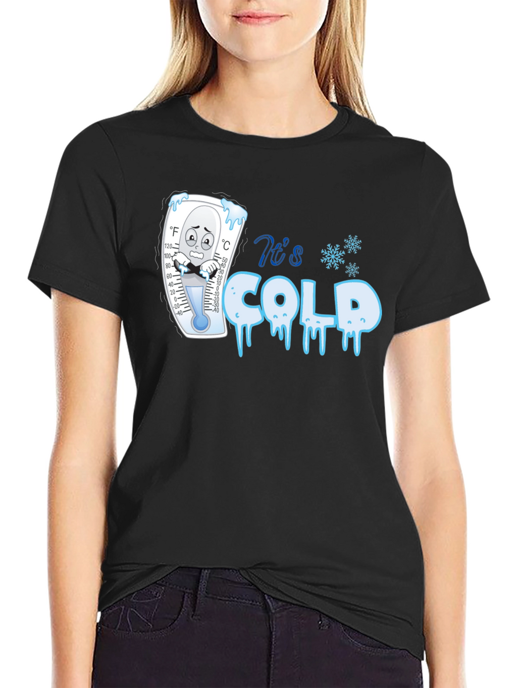 Its Cold Graphic T-Shirt