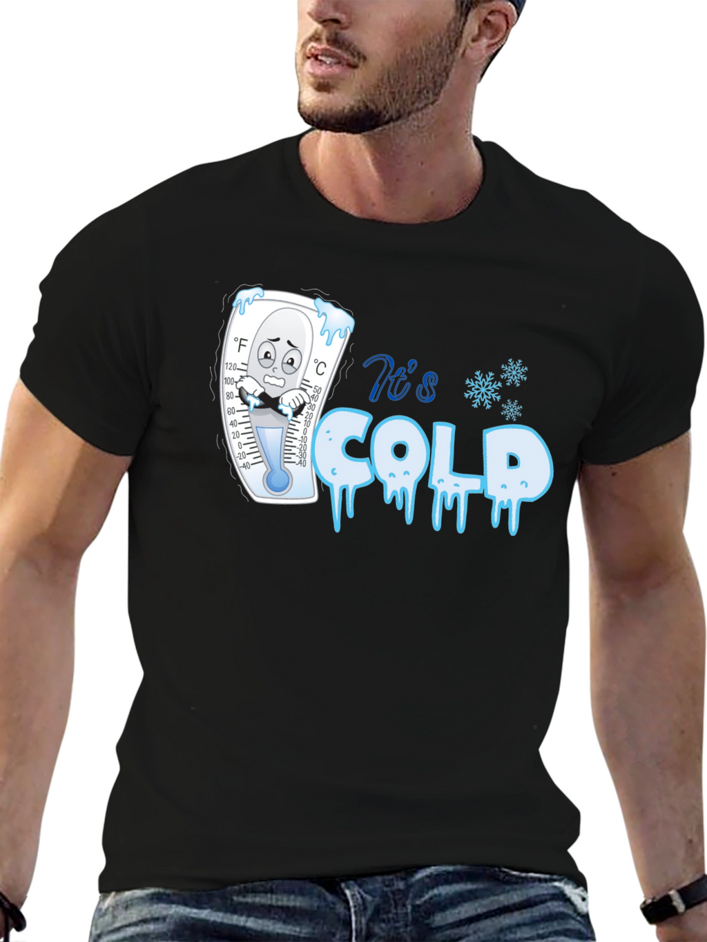 Its Cold Graphic T-Shirt