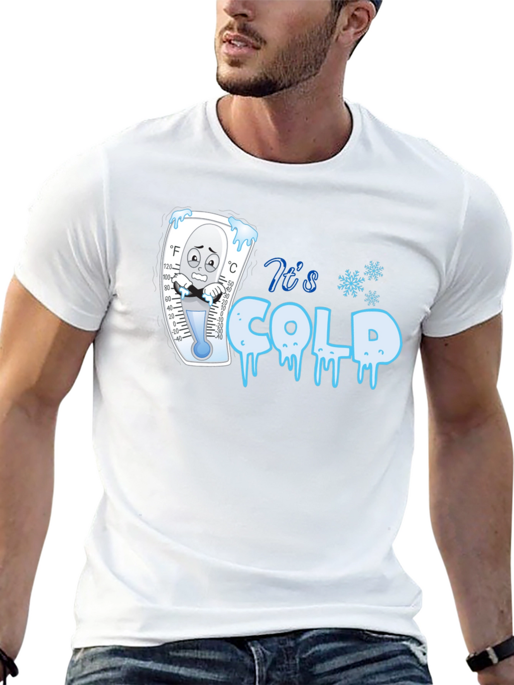 Its Cold Graphic T-Shirt