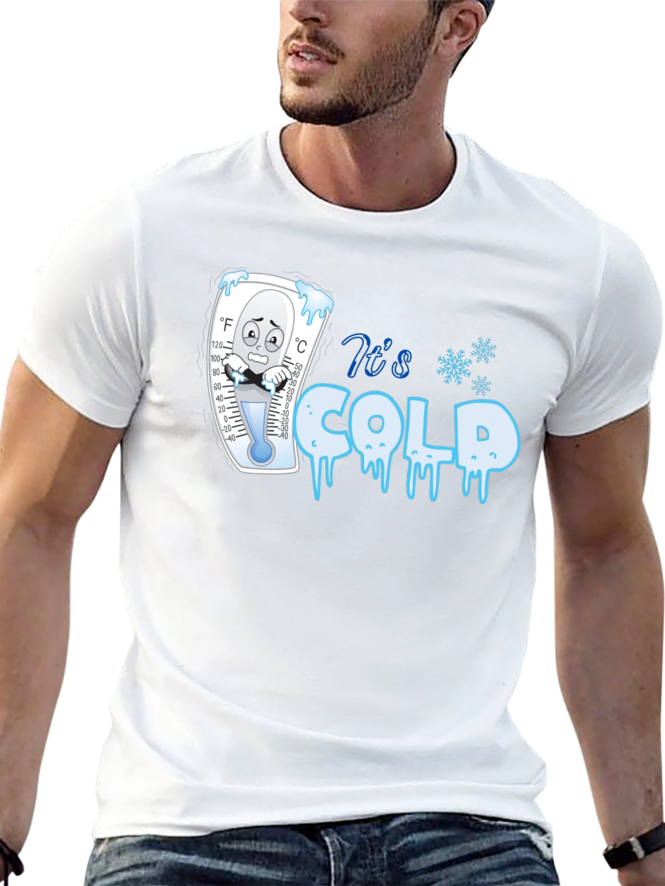 Its Cold Graphic T-Shirt