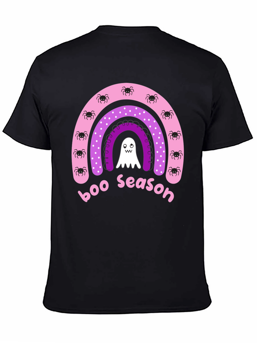 Boo Season Halloween Rainbow T-Shirt