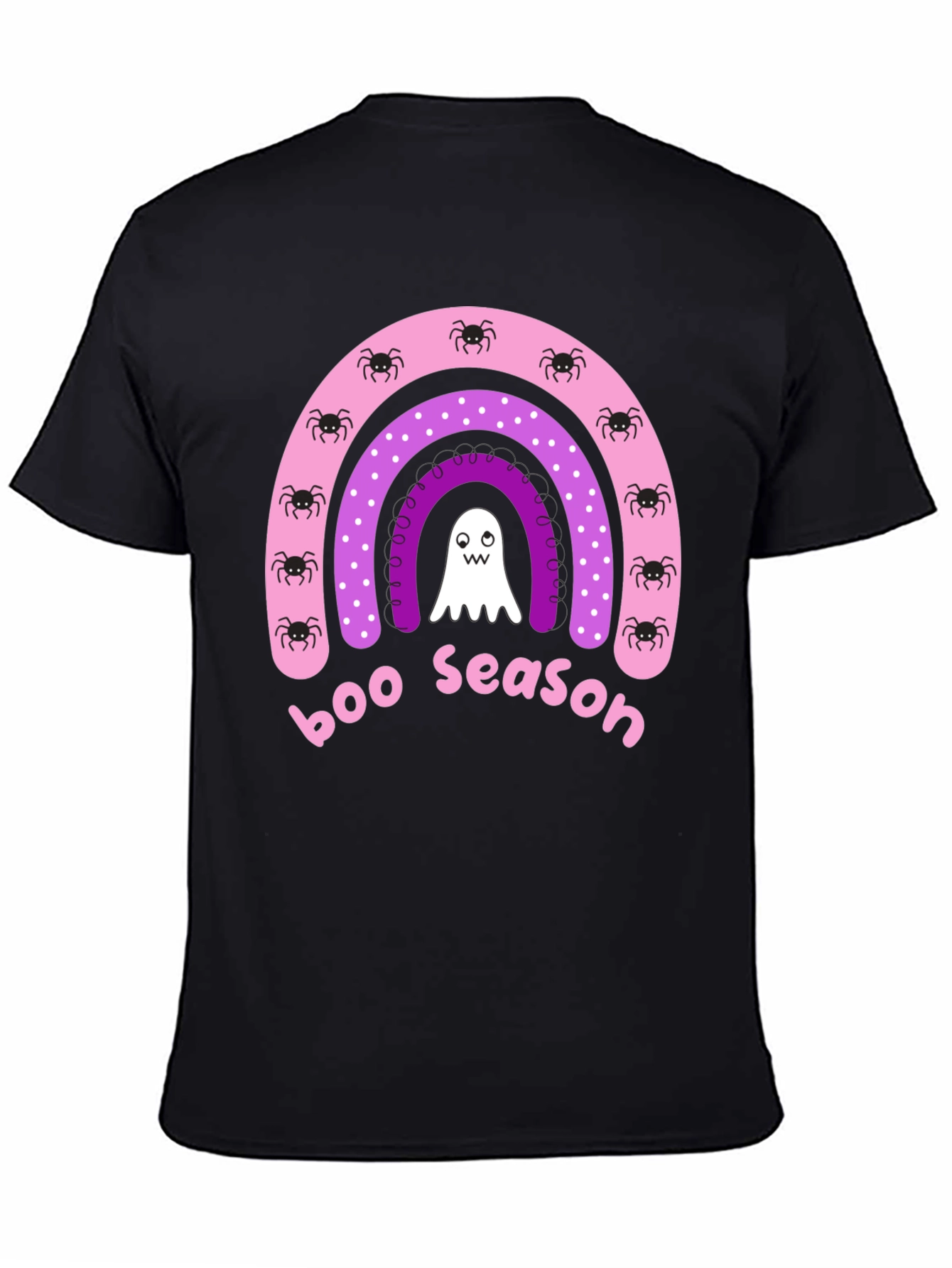 Boo Season Halloween Rainbow T-Shirt