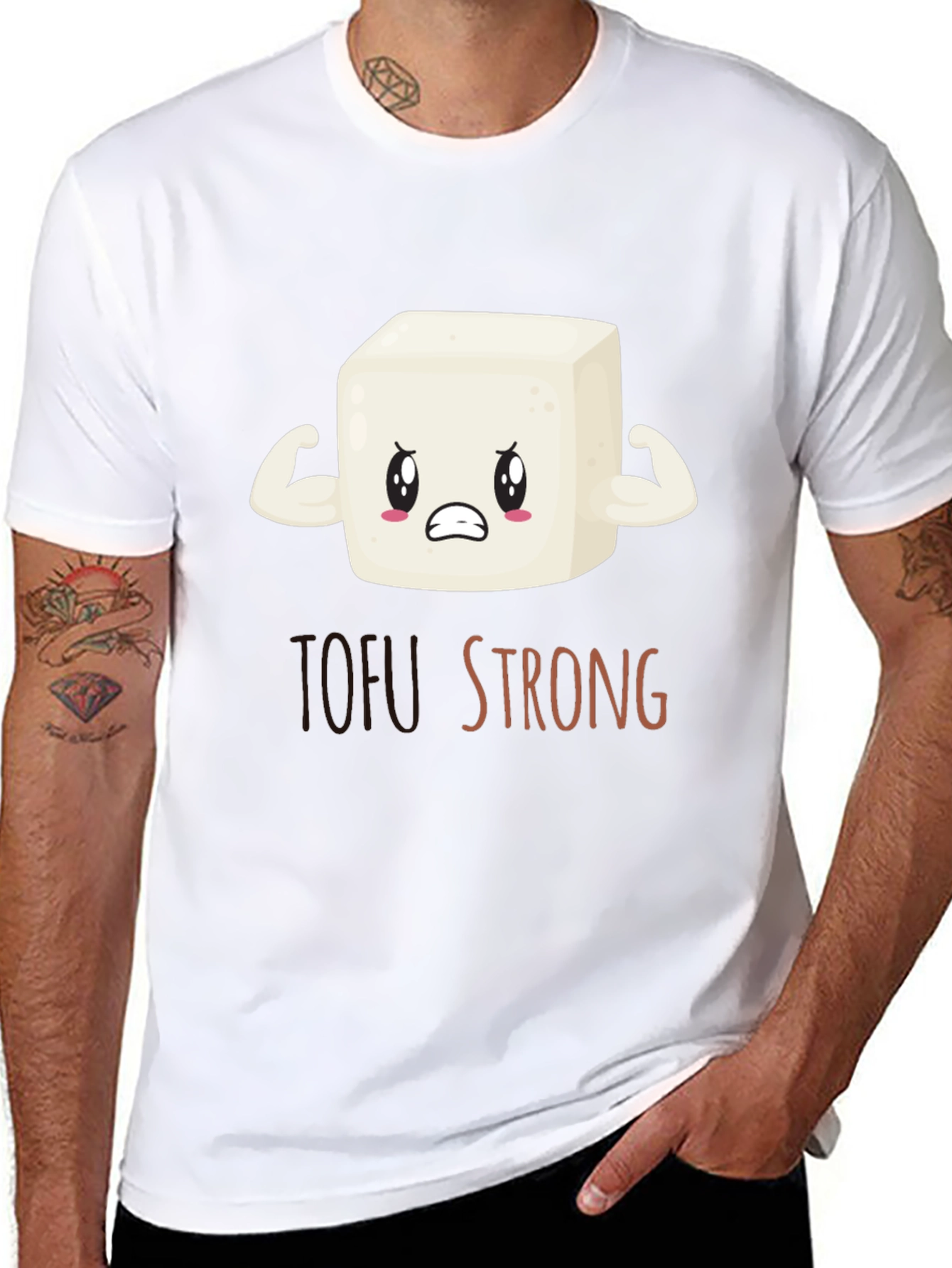 Tofu Strong Graphic Tee