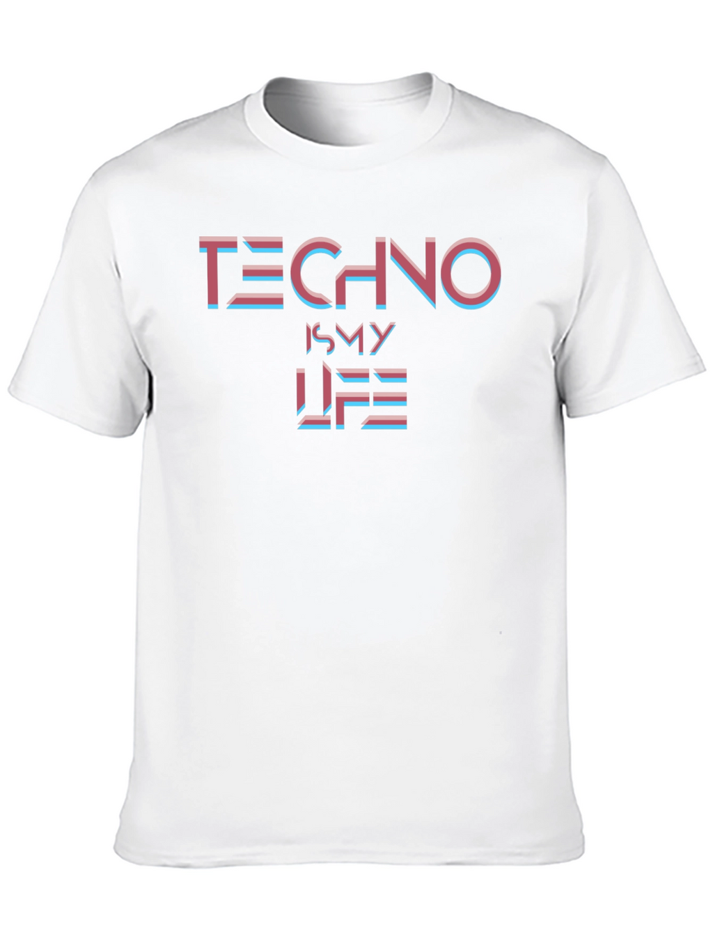 Techno is My Life Graphic Tee