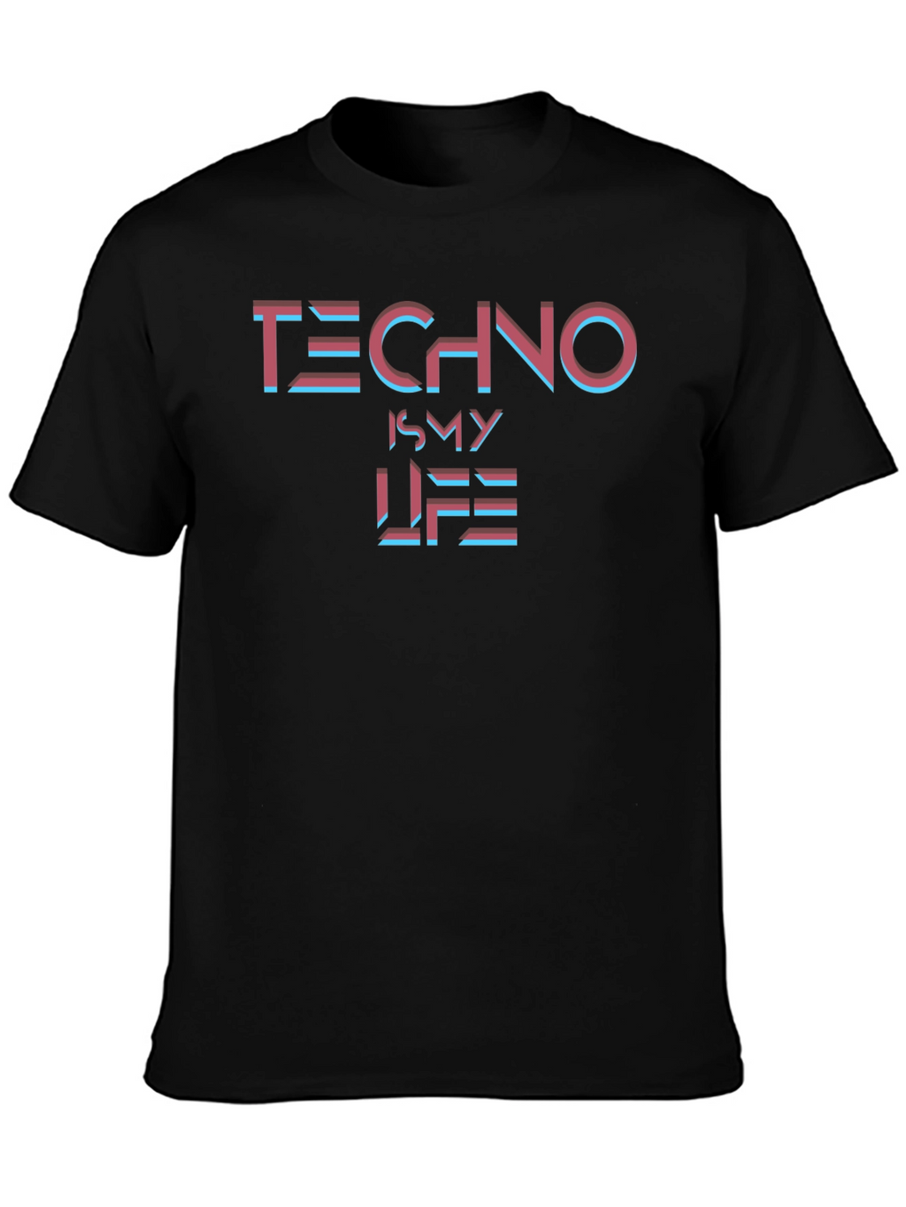 Techno is My Life Graphic Tee