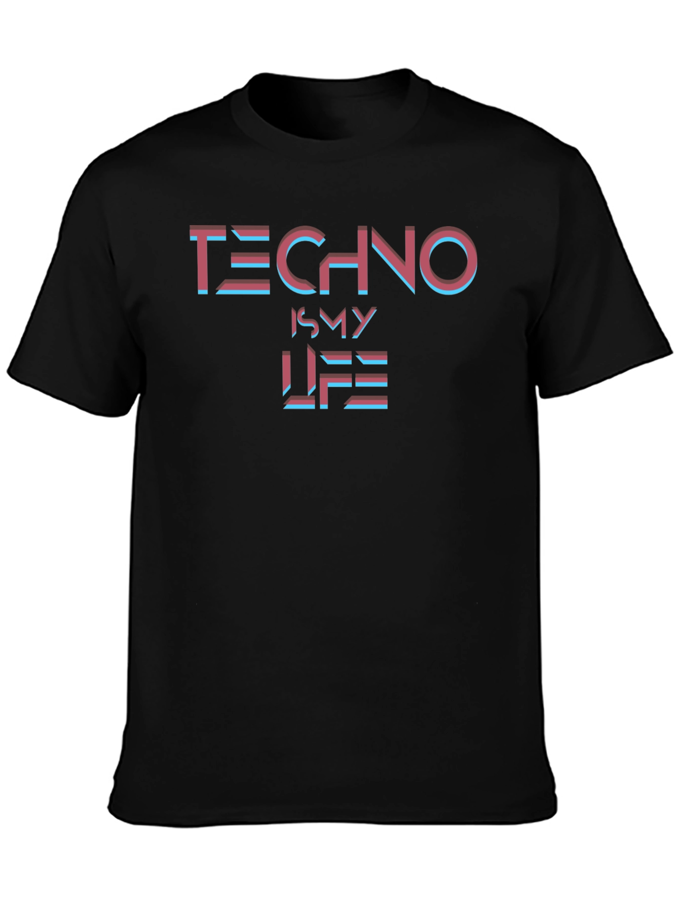 Techno is My Life Graphic Tee