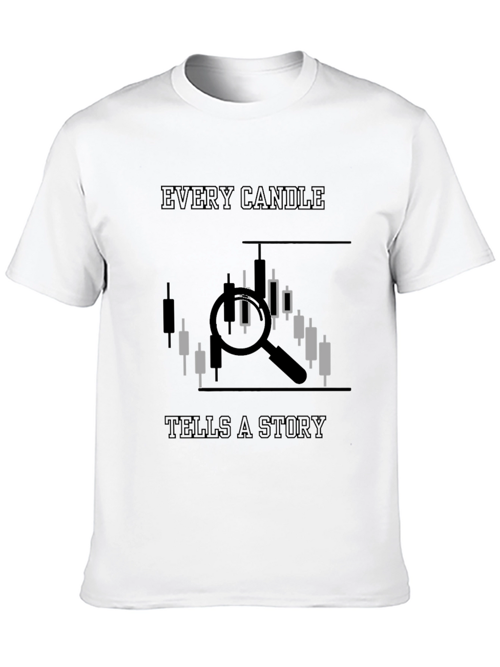 Traders Tee: Every Candle Tells a Story