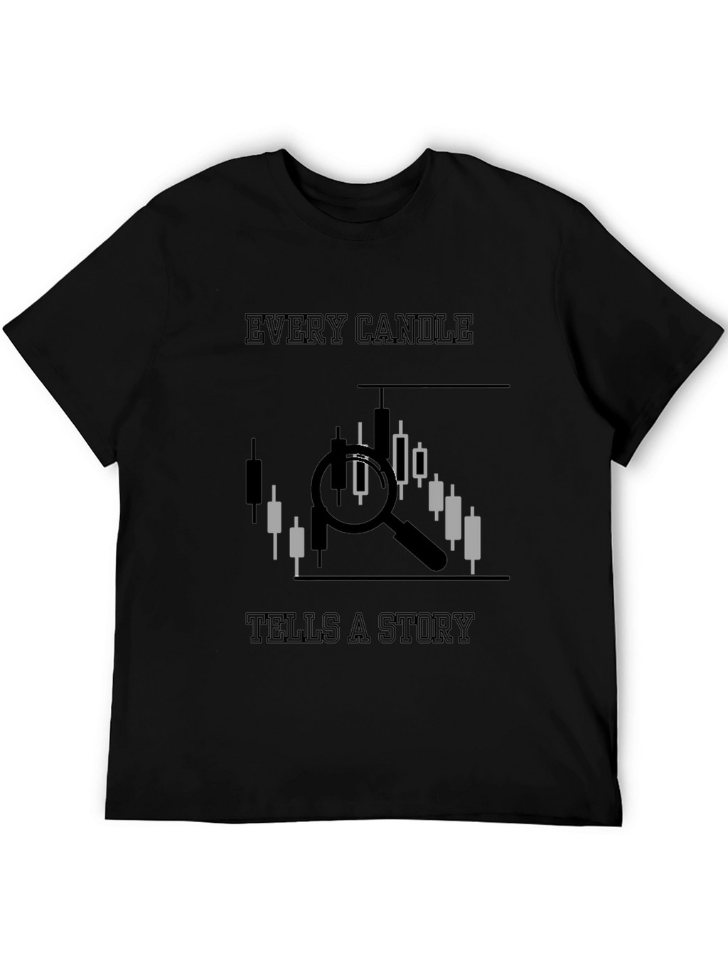 Traders Tee: Every Candle Tells a Story