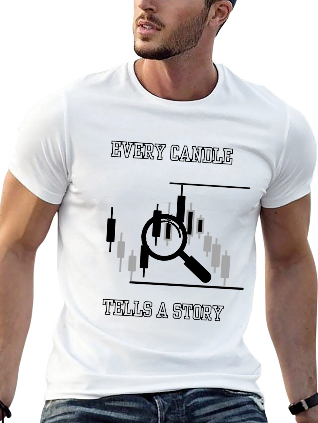 Traders Tee: Every Candle Tells a Story