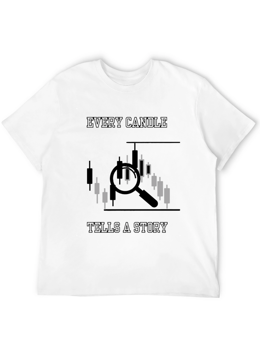 Traders Tee: Every Candle Tells a Story