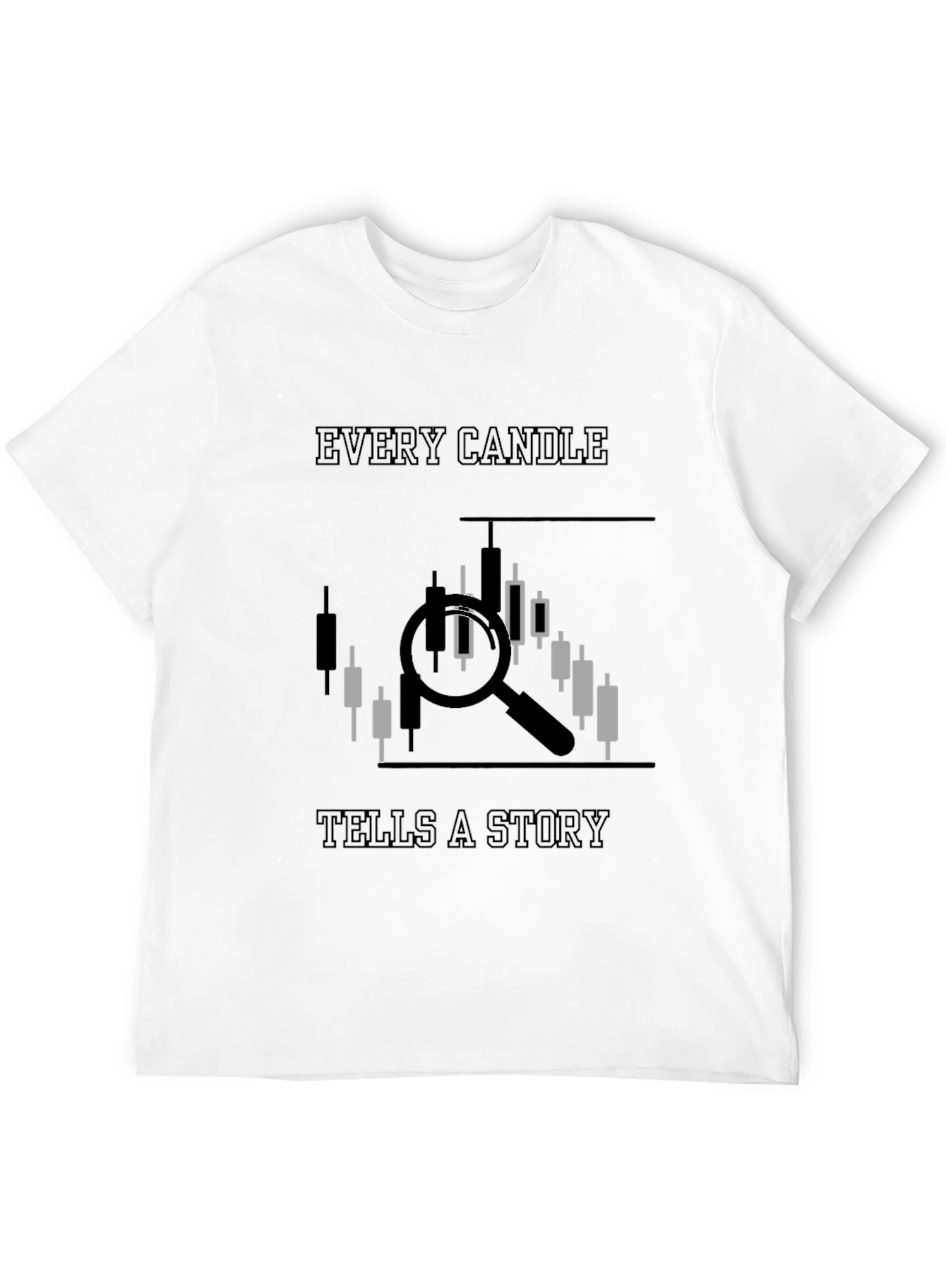 Traders Tee: Every Candle Tells a Story