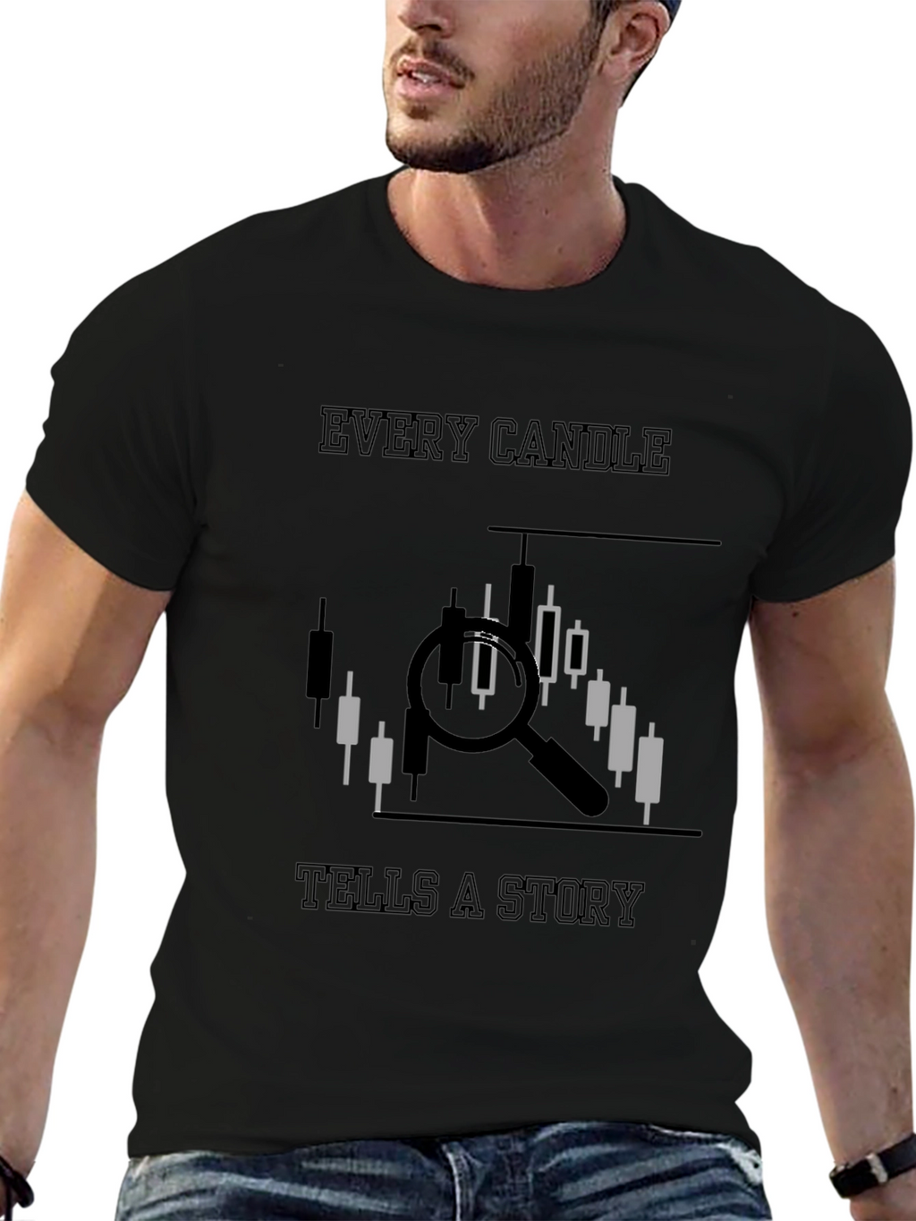 Traders Tee: Every Candle Tells a Story