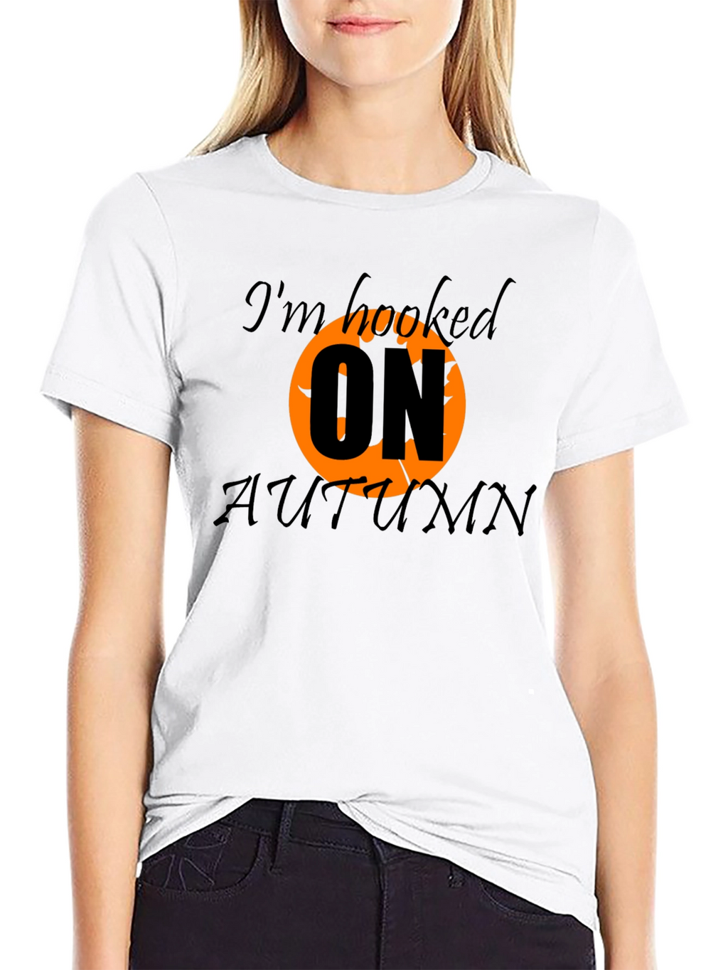 Autumn Hooked Graphic Tee - Fall Fashion