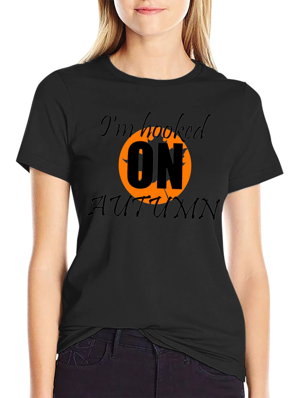 Autumn Hooked Graphic Tee - Fall Fashion