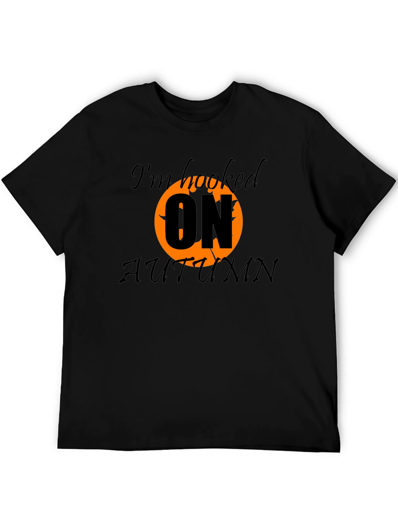 Autumn Hooked Graphic Tee - Fall Fashion