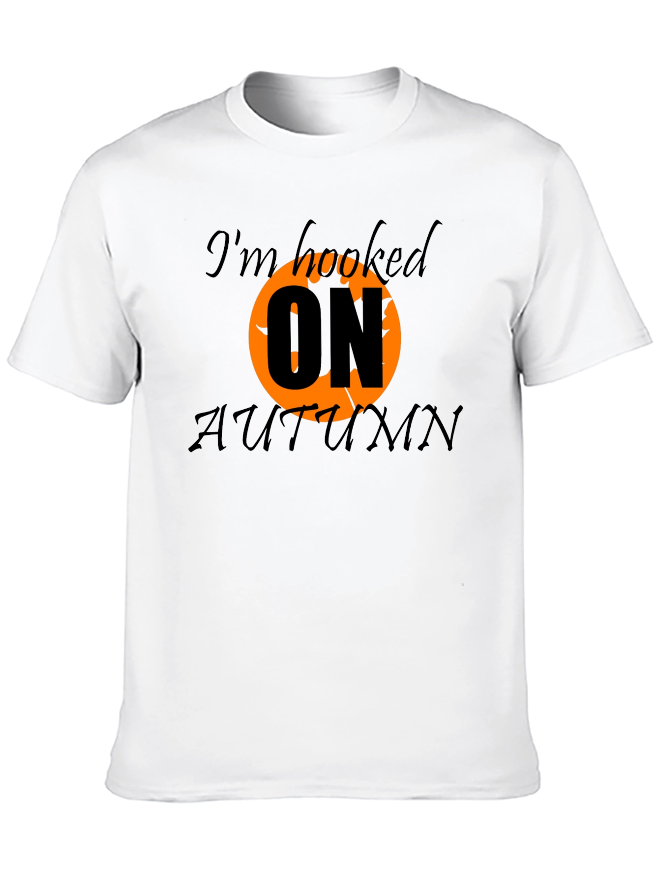 Autumn Hooked Graphic Tee - Fall Fashion