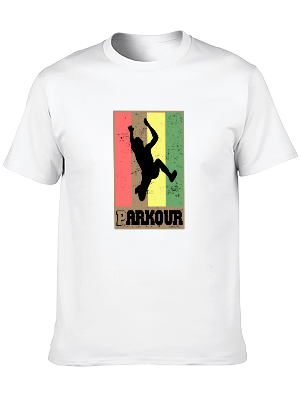 Parkour Silhouette Graphic Tee