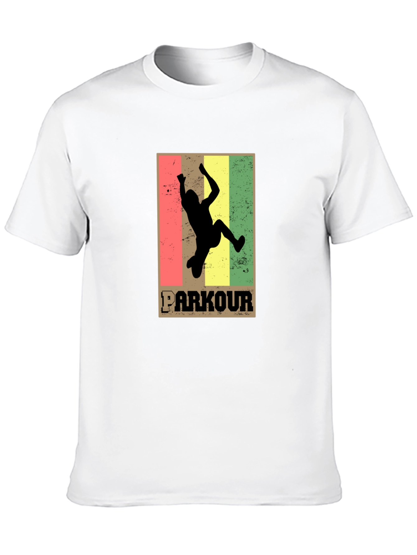 Parkour Silhouette Graphic Tee