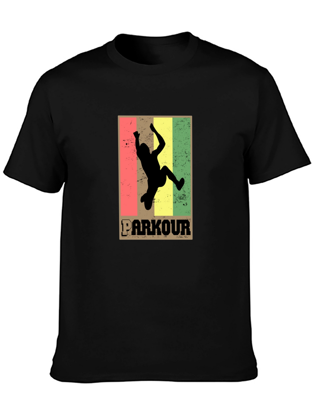 Parkour Silhouette Graphic Tee