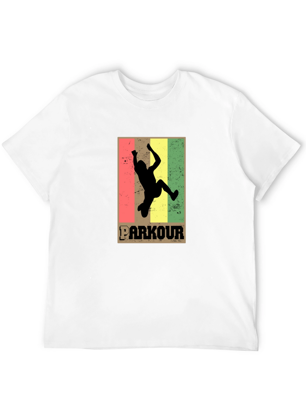 Parkour Silhouette Graphic Tee