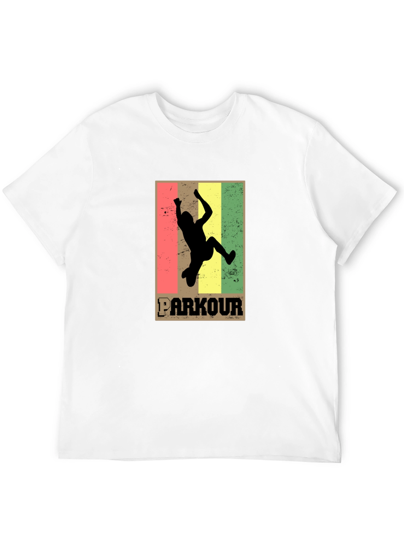 Parkour Silhouette Graphic Tee