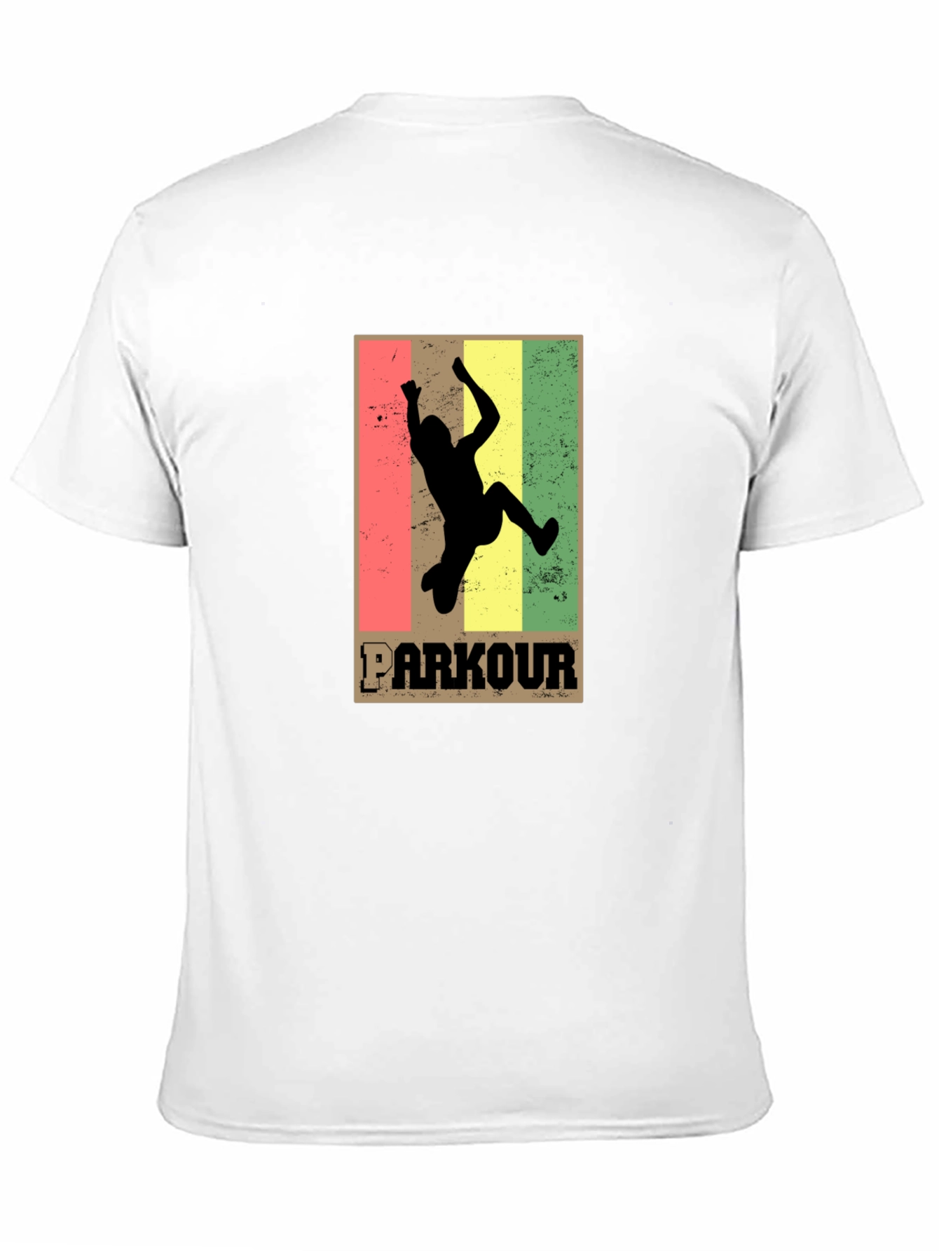 Parkour Silhouette Graphic Tee