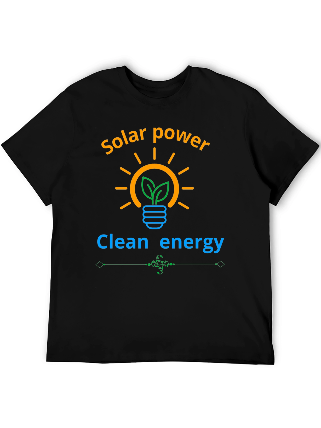 Solar Power Clean Energy Graphic T-Shirt