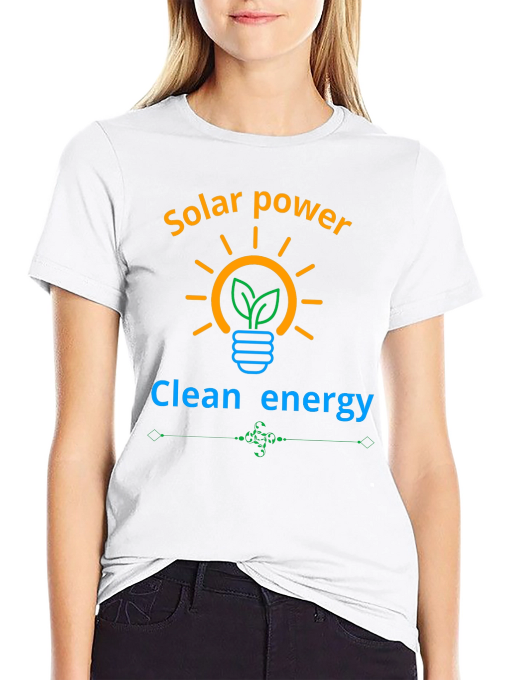 Solar Power Clean Energy Graphic T-Shirt