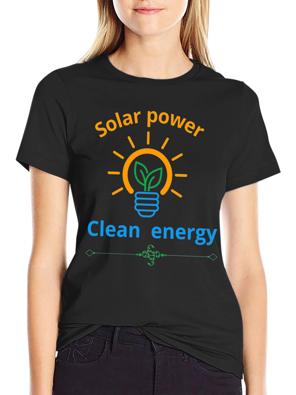 Solar Power Clean Energy Graphic T-Shirt