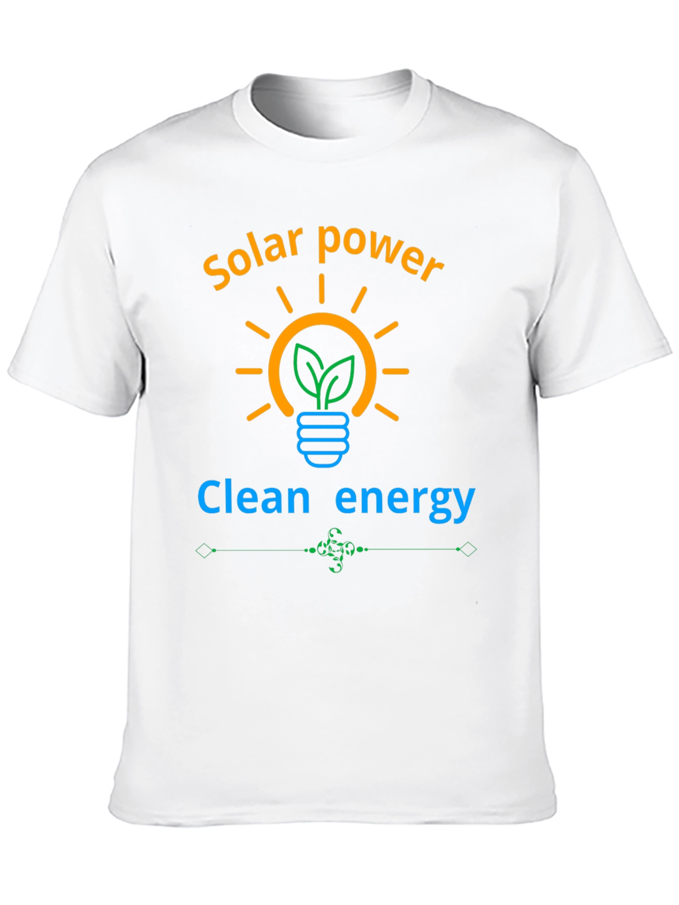 Solar Power Clean Energy Graphic T-Shirt
