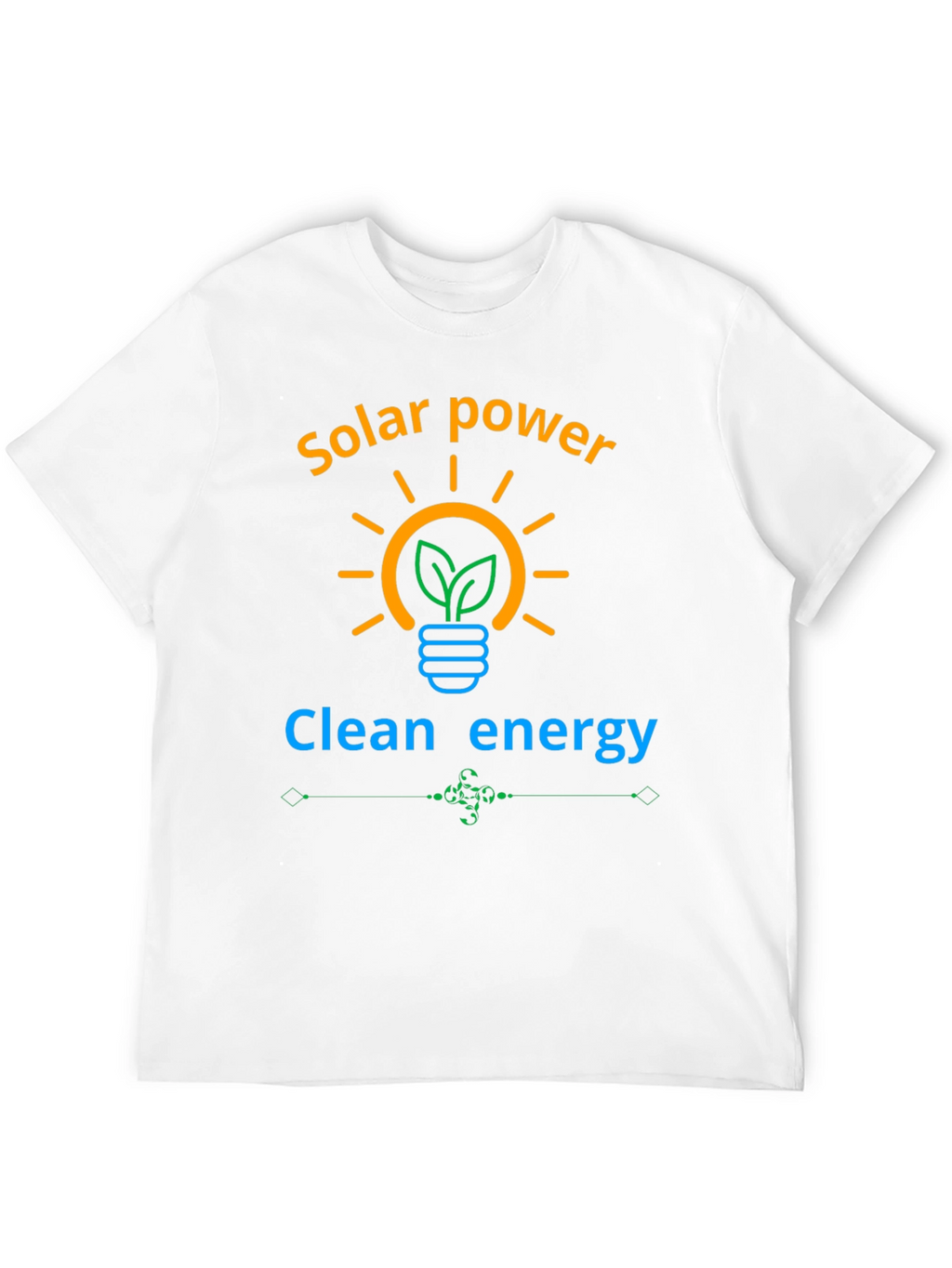 Solar Power Clean Energy Graphic T-Shirt