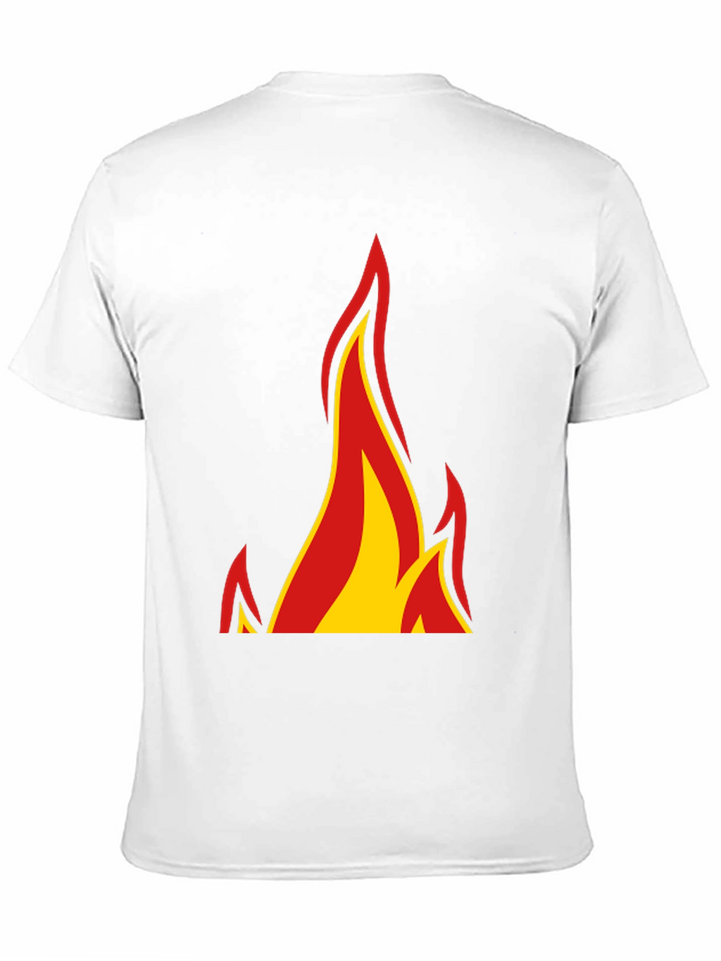 Flame Graphic Black T-Shirt - Bold & Stylish
