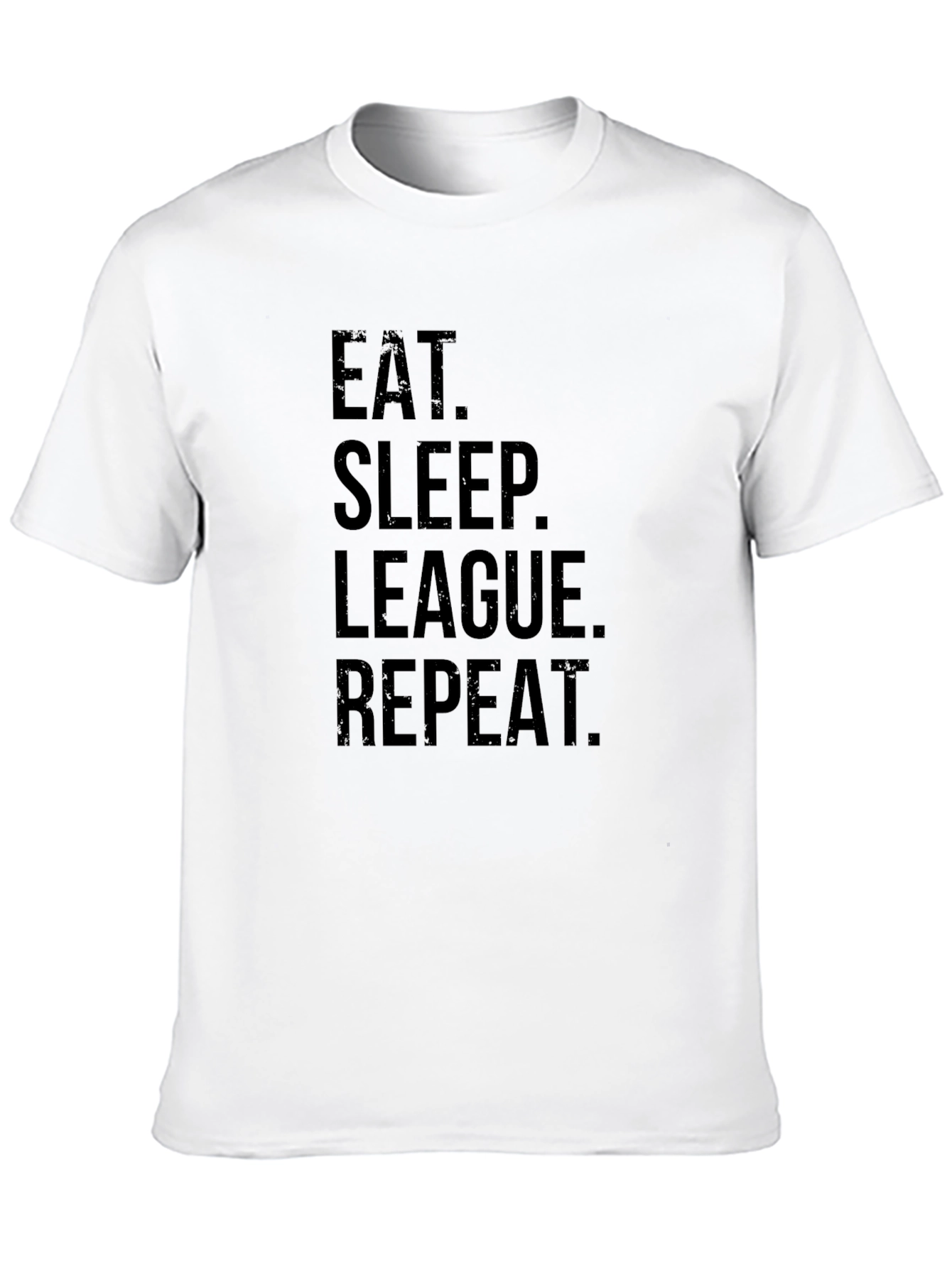 Eat Sleep League Repeat T-Shirt